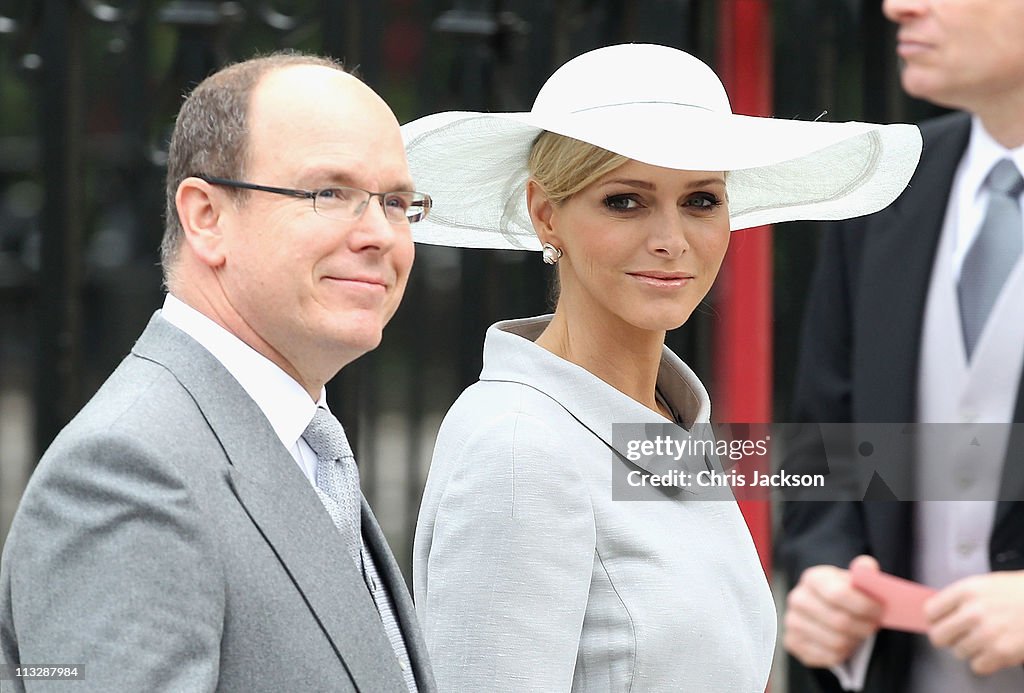 Royal Wedding - Wedding Guests And Party Make Their Way To Westminster Abbey