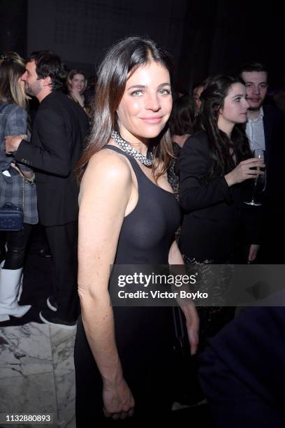 Julia Restoin Roitfeld attends "La Nuit" by Sofitel Party with CR Fashion Book at Pavillon Cambon during Paris Fashion Week Womenswear Fall/Winter...