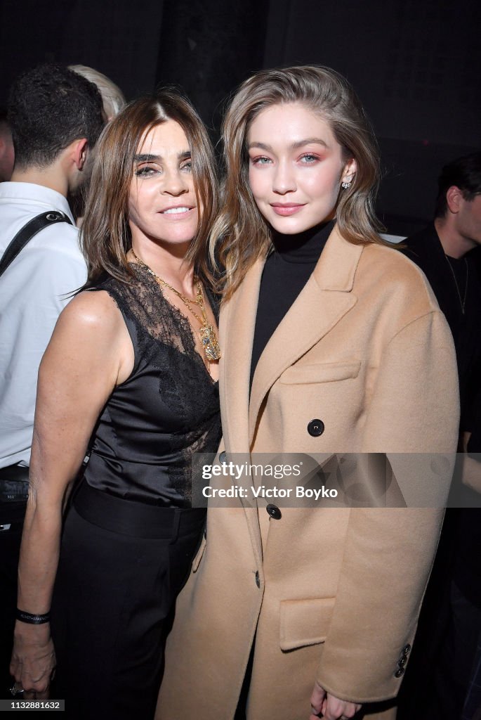 Carine Roitfeld and Gigi Hadid attend "La Nuit" by Sofitel Party with