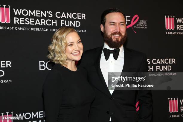 Kate Hudson and Danny Fujikawa attend The Women's Cancer Research Fund's An Unforgettable Evening Benefit Gala at the Beverly Wilshire Four Seasons...