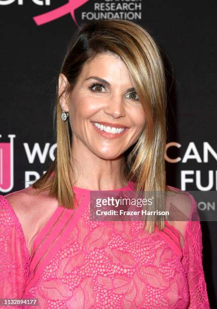Lori Loughlin attends The Women's Cancer Research Fund's An Unforgettable Evening Benefit Gala at the Beverly Wilshire Four Seasons Hotel on February...