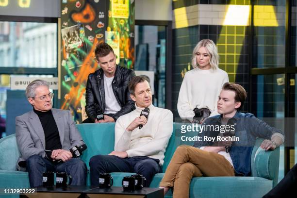 Kyle MacLachlan, Darren Mann, Keith Behrman, Taylor Hickson and Josh Wiggins discuss "Giant Little Ones" with the Build Series at Build Studio on...
