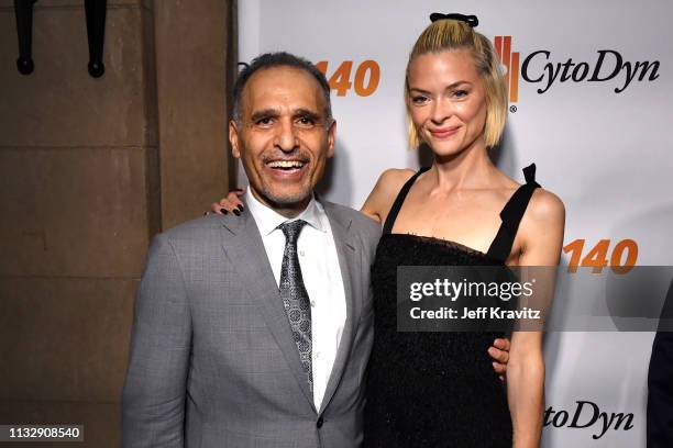 Dr. Nader Pourhassan and Jaime King attend CytoDyn's Pro 140 Awareness Event for HIV and Cancer Prevention at The Roosevelt Hotel in Hollywood on...