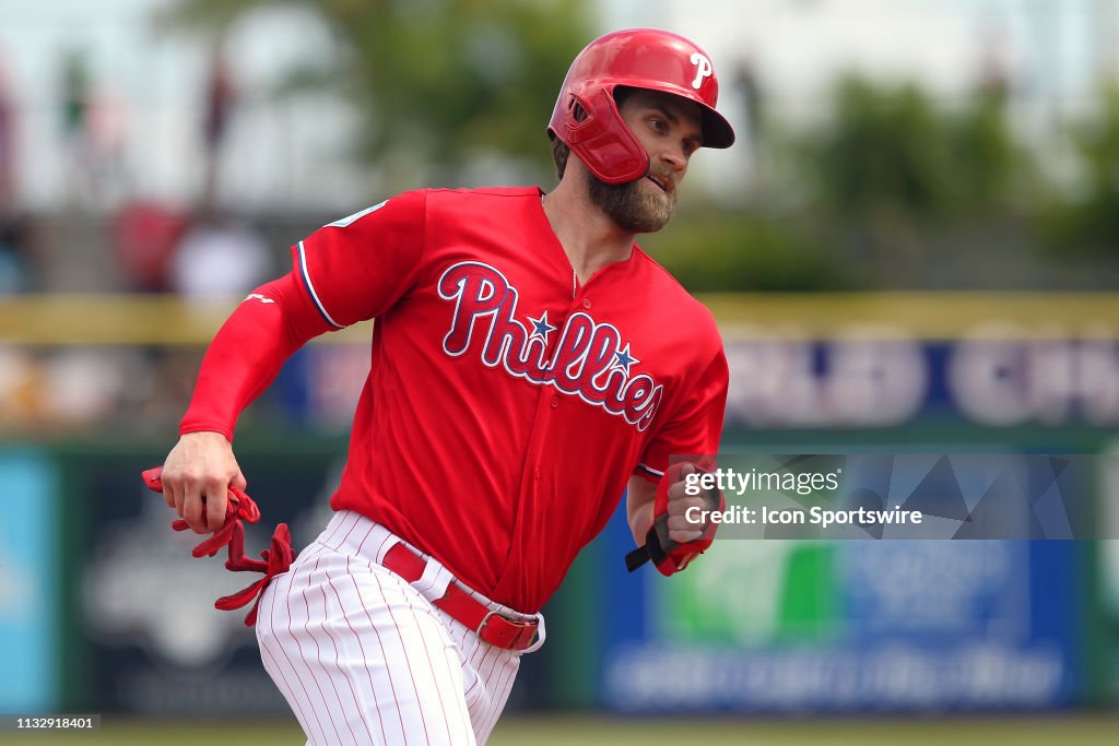 MLB: MAR 25 Spring Training - Rays at Phillies