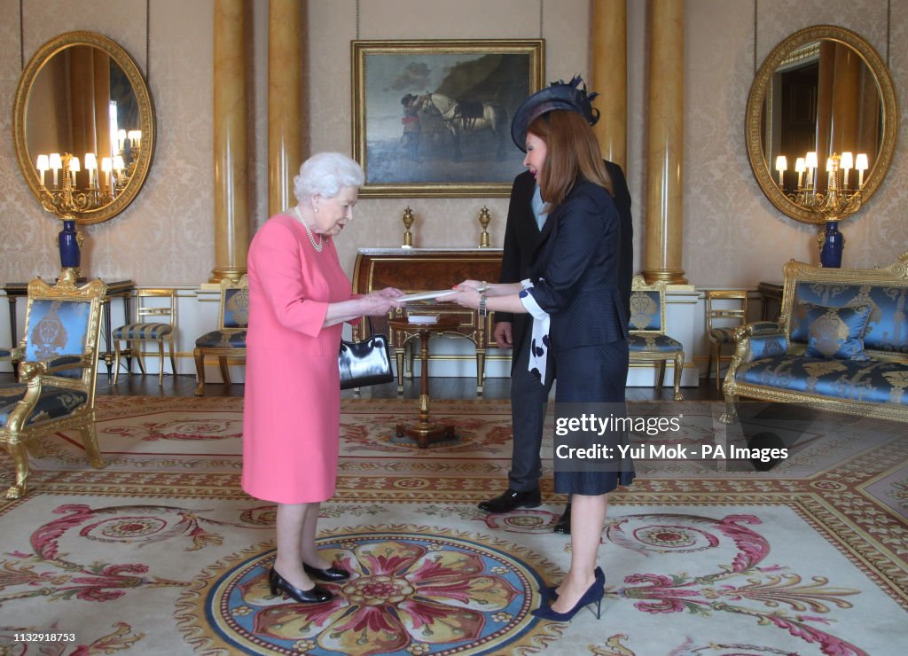 Audience at Buckingham Palace