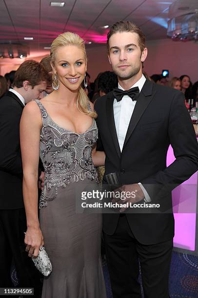 Candice Crawford and actor Chace Crawford attend the TIME/CNN/People/Fortune White House Correspondents' dinner cocktail party at the Washington...
