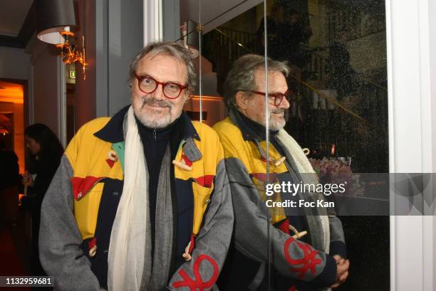 Oliviero Toscani attends the Kenzo Takada Birthday Party as part of the Paris Fashion Week Womenswear Fall/Winter 2019/2020 on February 28, 2019 in...