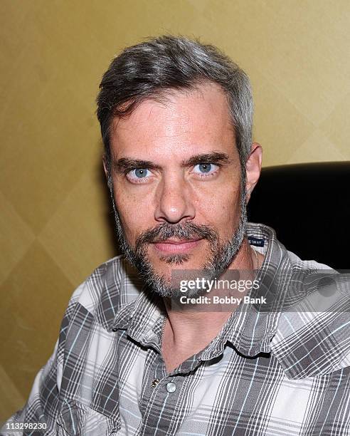 Dana Ashbrook attends the Chiller Theatre 2011 Spring Expo at Hilton Parsippany on April 30, 2011 in Parsippany New Jersey