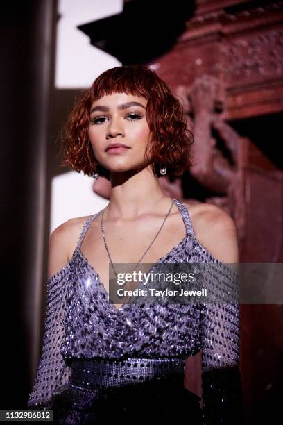 Zendaya Coleman attends Heavenly Bodies: Fashion & The Catholic Imagination Costume Institute Gala at The Metropolitan Museum of Art on May 7, 2018...