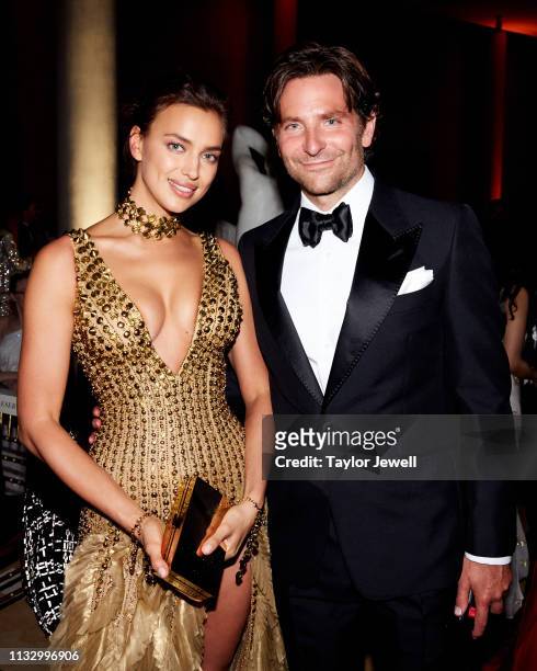 Bradley Cooper and Irina Shayk attend Heavenly Bodies: Fashion & The Catholic Imagination Costume Institute Gala at The Metropolitan Museum of Art on...