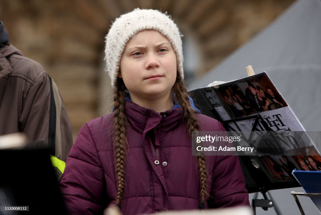 Greta Thunberg Joins Hamburg Climate Protest