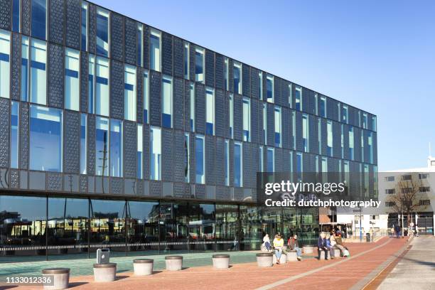 train station in delft, netherlands - delft stock pictures, royalty-free photos & images