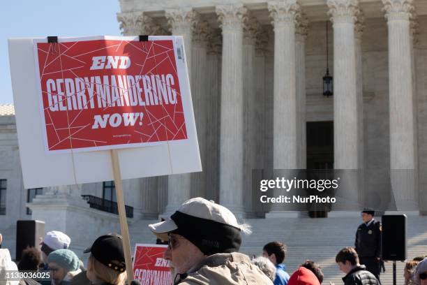 Organizations and individuals gathered outside the Supreme Court argue the manipulation of district lines is the manipulation of elections. The...
