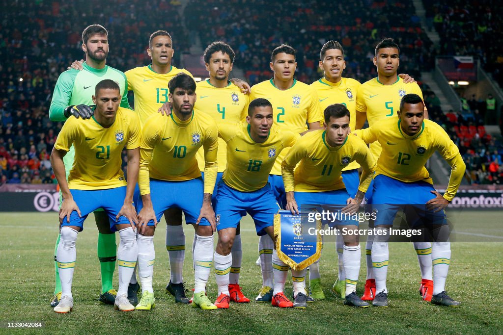 Czech Republic  v Brazil  -International Friendly