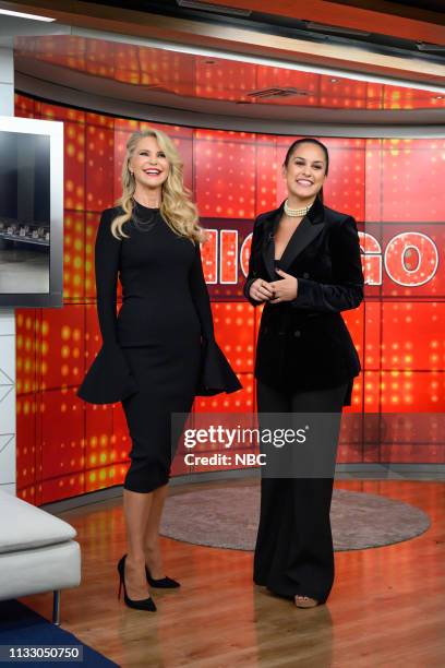 Christine Brinkley and Donna Farizan on Tuesday, March 26, 2019 --