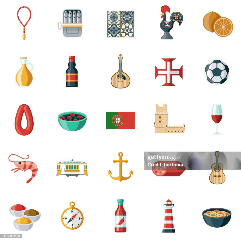 Portugal Icon Set