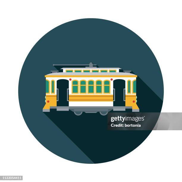 stockillustraties, clipart, cartoons en iconen met lissabon tram portugal icoon - tram