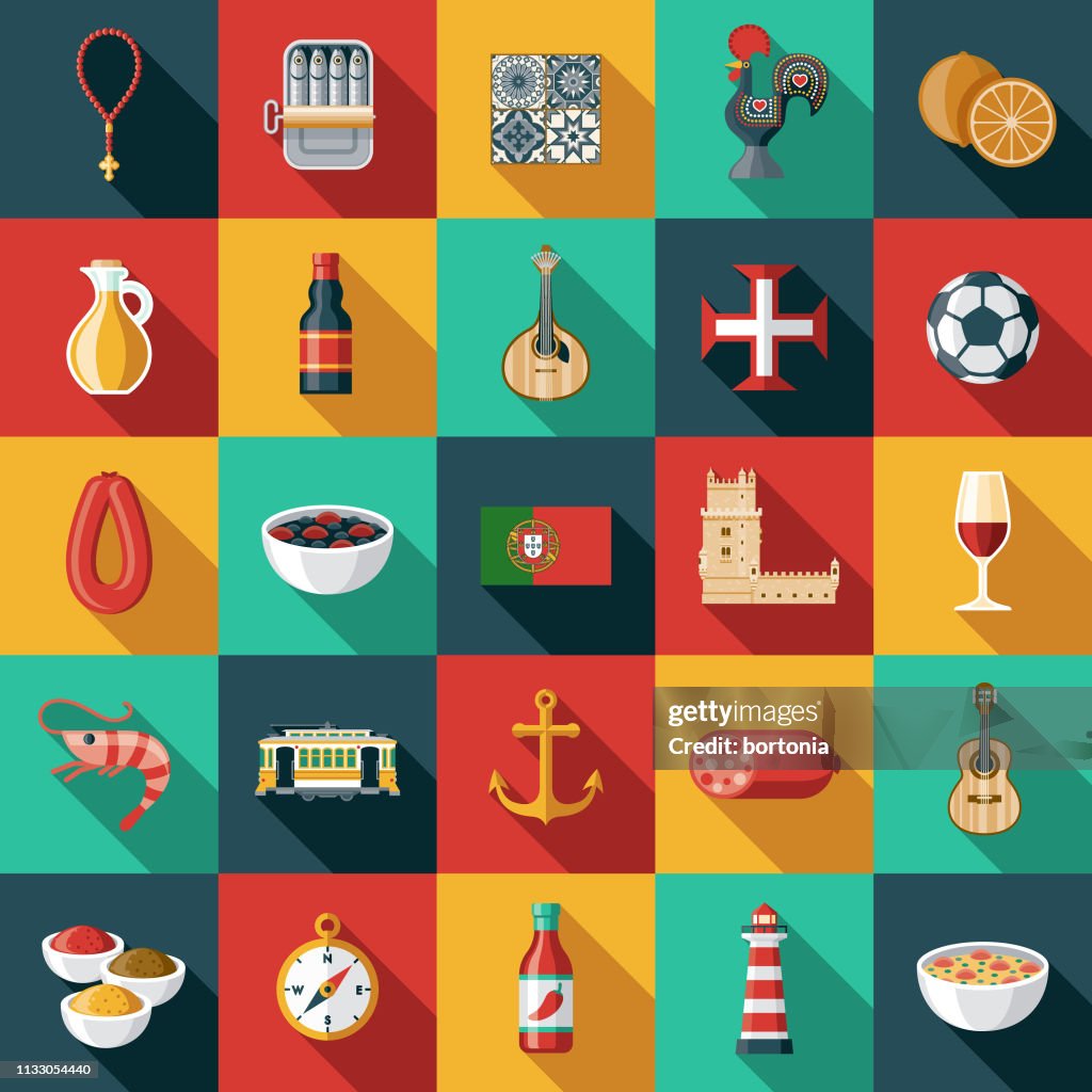 Portugal Icon Set