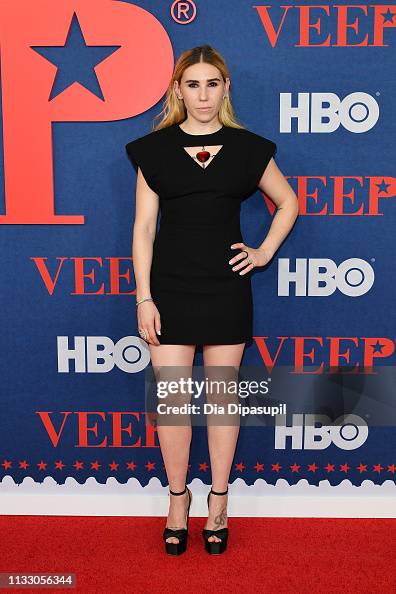 Zosia Mamet attends the "Veep" Season 7 premiere at Alice Tully Hall