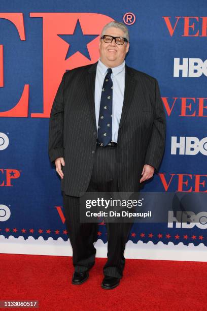 David Mandel attends the "Veep" Season 7 premiere at Alice Tully Hall, Lincoln Center on March 26, 2019 in New York City.