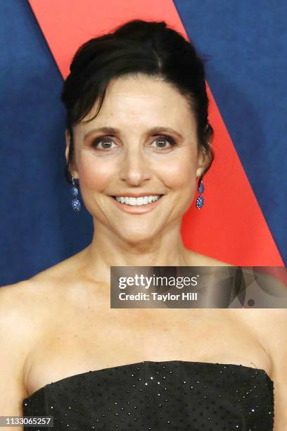 Julia Louis-Dreyfus attends the premiere of the final season of "Veep" at Alice Tully Hall, Lincoln Center on March 26, 2019 in New York City.