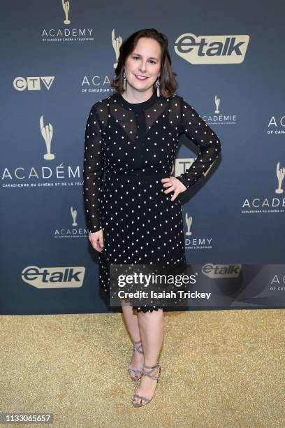 Of the Academy of Canadian Cinema and Television Beth Janson arrives at the 2019 Canadian Screen Awards Gala Honouring Excellence In Non-Fiction...