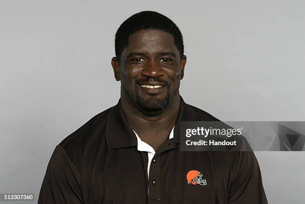 In this handout image provided by the NFL, Gary Brown of the Cleveland Browns poses for his 2010 NFL headshot circa 2010 in Berea, Ohio.