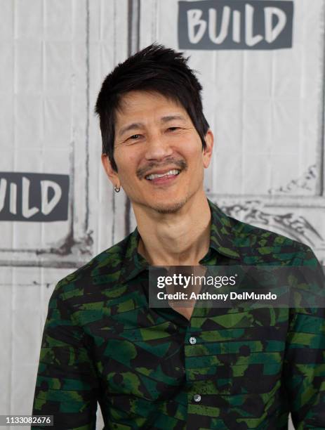 American filmmaker Gregg Araki visits Build to visit Build to talk about the TV show "Now Apocalypse" at Build Studio on March 01, 2019 in New York...