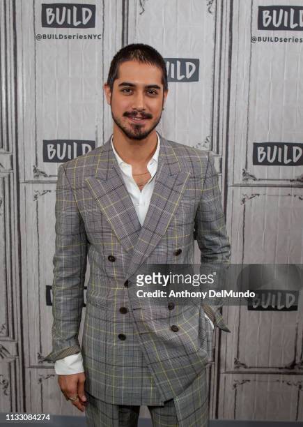 American actor Avan Jogia visits Build to visit Build to talk about the TV show "Now Apocalypse" at Build Studio on March 01, 2019 in New York City.