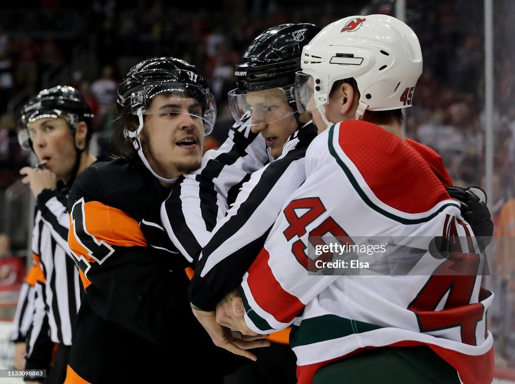 Philadelphia Flyers v New Jersey Devils