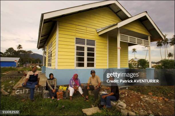 Sumatra One Year After The Tsunami: Reconstruction At A Dead End - On December, 2005 - In Banda Aceh, Indonesia - Here, Near The Village Of Lampuuk,...