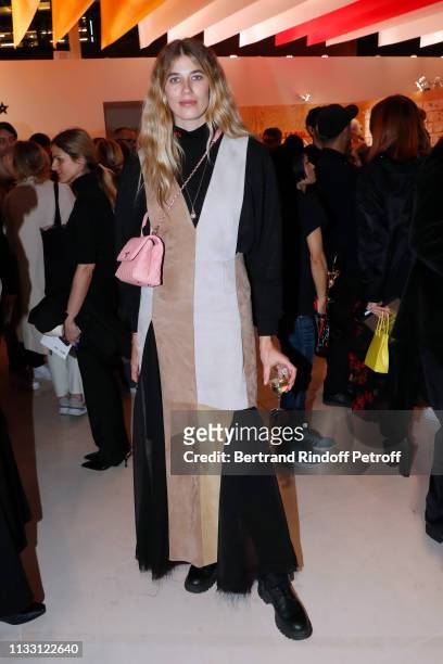 Veronika Heilbrunner attends the LVMH Prize 2019 Edition at Louis Vuitton Avenue Montaigne Store on March 01, 2019 in Paris, France.