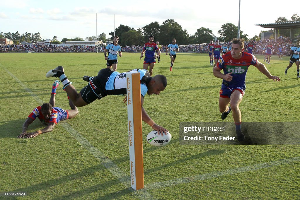 NRL Trial: Sharks v Knights