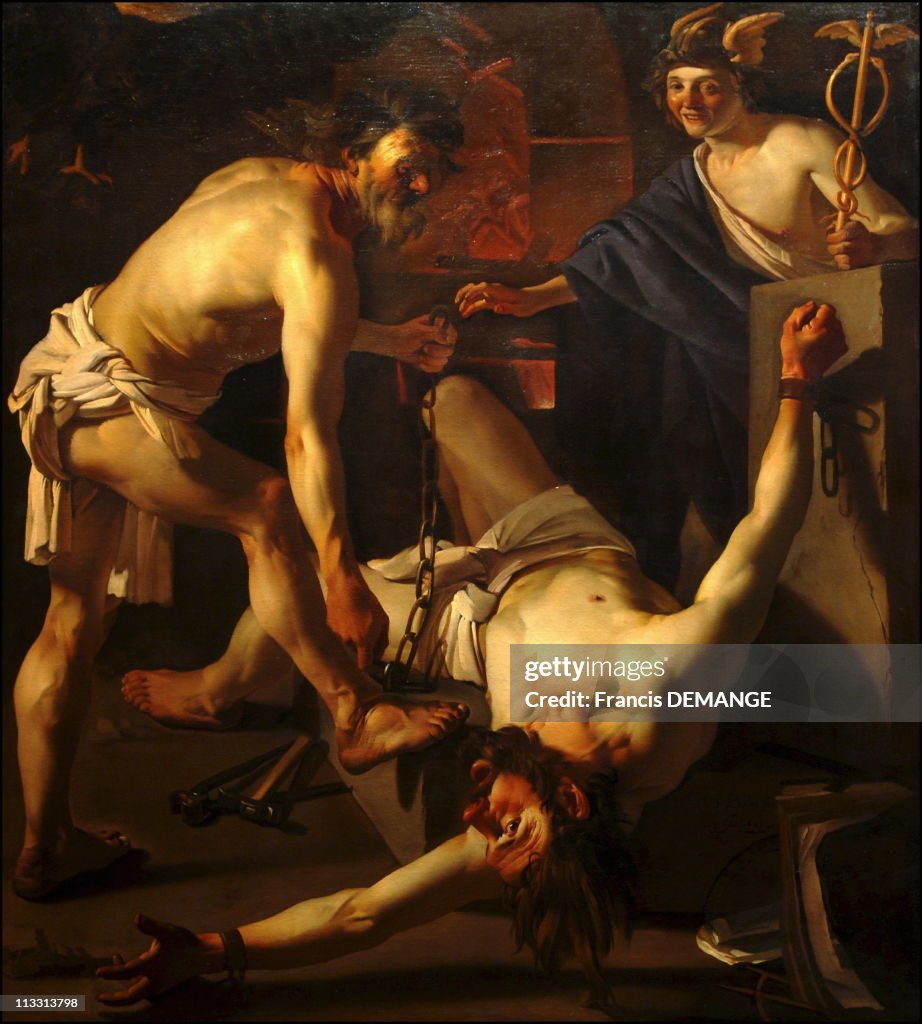 Rembrandt 400, 'Rembrandt-Caravaggio' Exhibition In Van Gogh Museum, Amsterdam. On February 22Nd, 2006. In Amsterdam, Netherlands