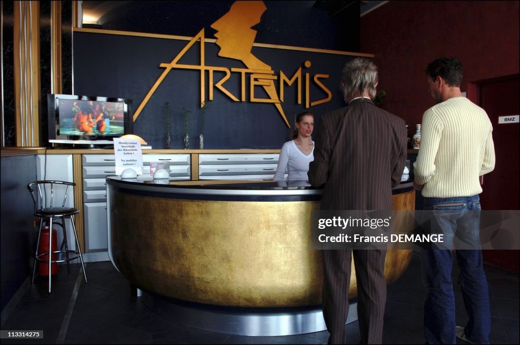 Club Artemis, Berlin'S Largest And Most Luxurious Brothel. On April 8Th, 2006. In Berlin, Germany