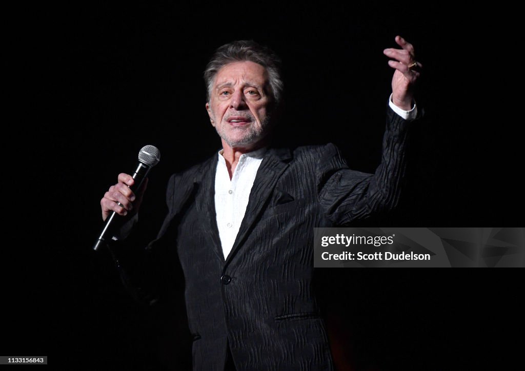 Frankie Valli In Concert - Los Angeles, CA