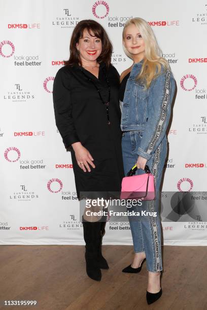 Ruth Neri and Anna Hiltrop during the DKMS Life charity ladies lunch on March 27, 2019 in Hamburg, Germany.