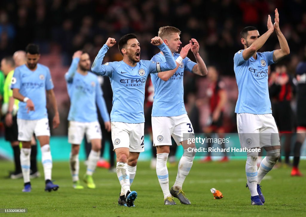 AFC Bournemouth v Manchester City - Premier League