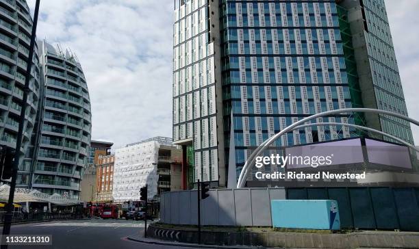 old street roundabout - shoreditch stock pictures, royalty-free photos & images