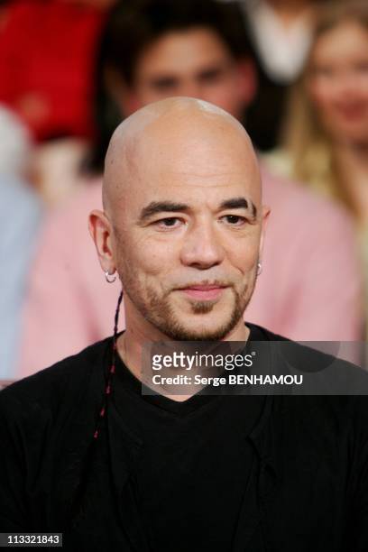 Guy Roux On 'Vivement Dimanche' Tv Show - On May 15Th, 2006 - In Paris, France - Here, Pascal Obispo