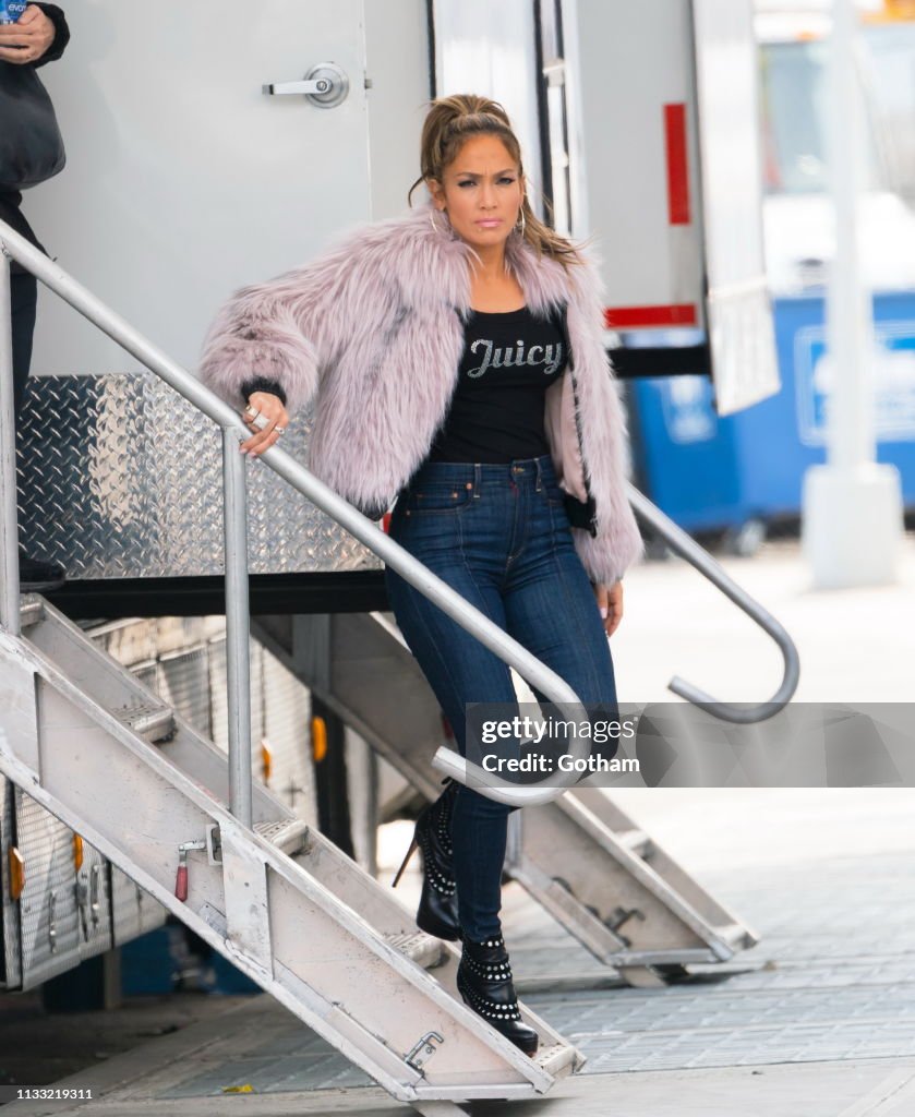 Celebrity Sightings In New York City - March 27, 2019