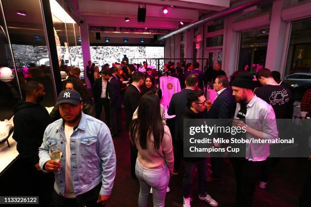 Guests attend the International Champions Cup Launch Reception at 107 Grand on March 27, 2019 in New York City.