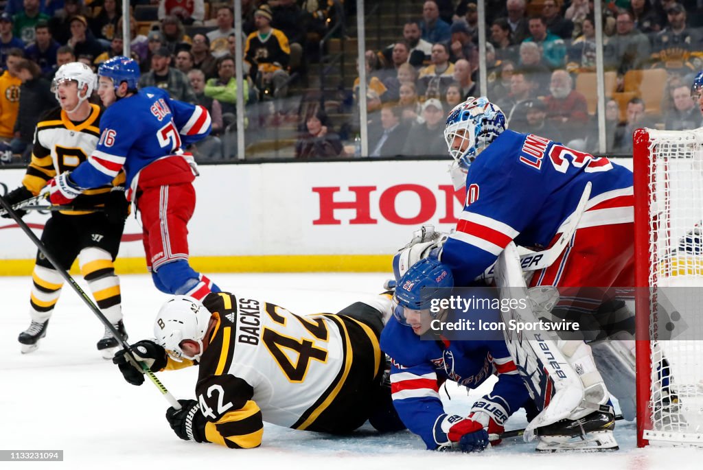 NHL: MAR 27 Rangers at Bruins