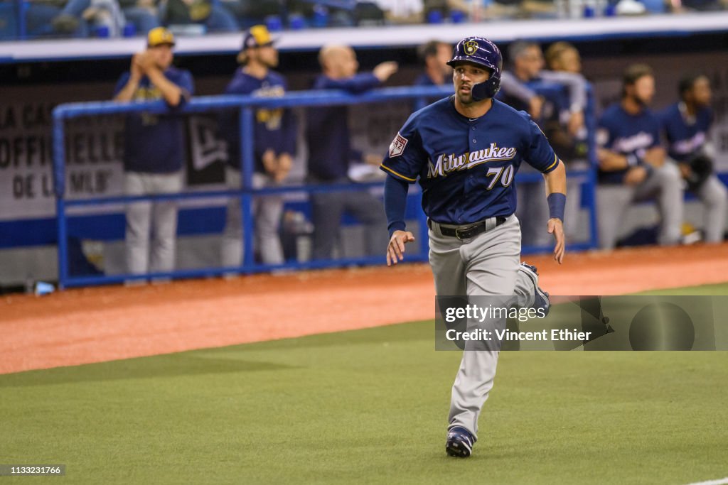 2019 Spring Training: Milwaukee Brewers v. Toronto Blue Jays