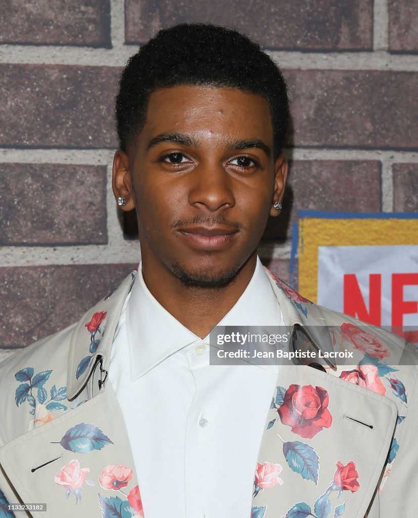 Brett Gray attends the premiere of Netflix's 'On My Block' Season 2