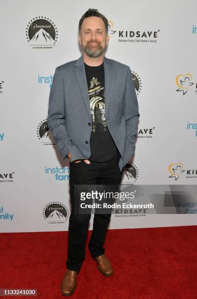 Director and writer Sean Anderson attends Paramount Pictures Hosts Kidsave's Weekend Miracles Event to coincide with "Instant Family" home...