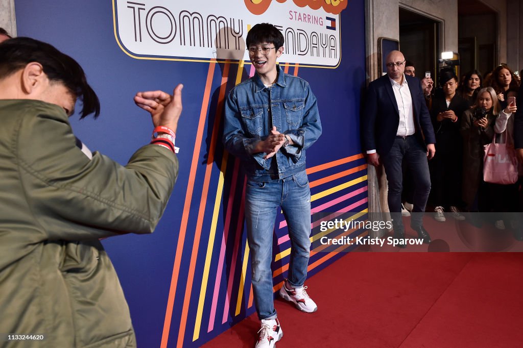 Tommy Hilfiger TOMMYNOW Spring 2019 : TommyXZendaya Premieres - Alternative View At The Theatre Des Champs Elysees In Paris