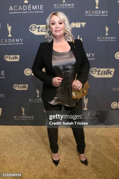 Jann Arden attends Canadian Screen Awards: The CTV Gala Honouring Excellence In Fiction Programming at Heritage Court, Exhibition Place on March 27,...