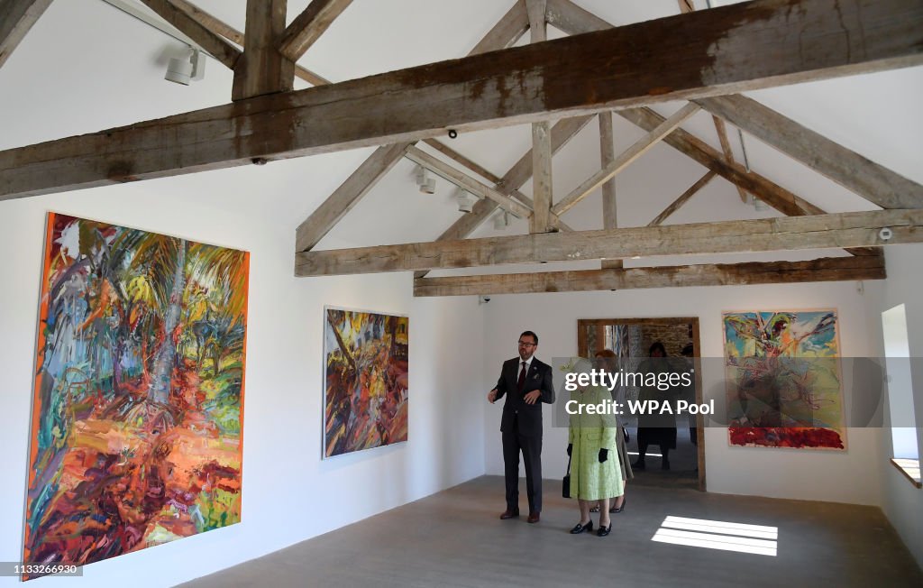 Her Majesty Queen Elizabeth II Visits Somerset