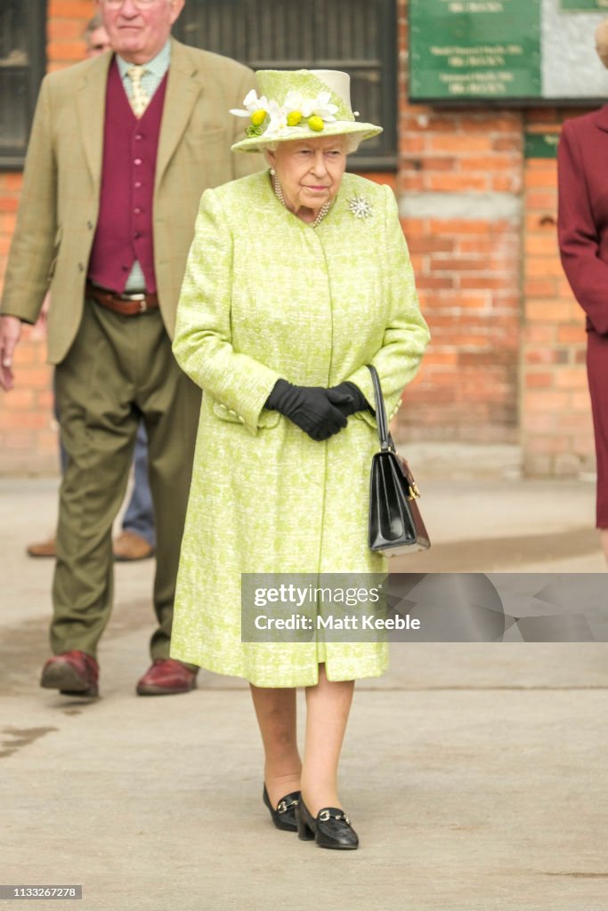 Her Majesty Queen Elizabeth II Visits Somerset